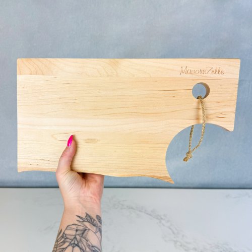 Planche à fromage en érable