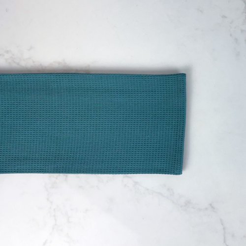 Linge à vaisselle tissé à la main, vert